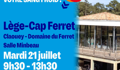 EFS - Collecte de sang du domaine du Ferret
